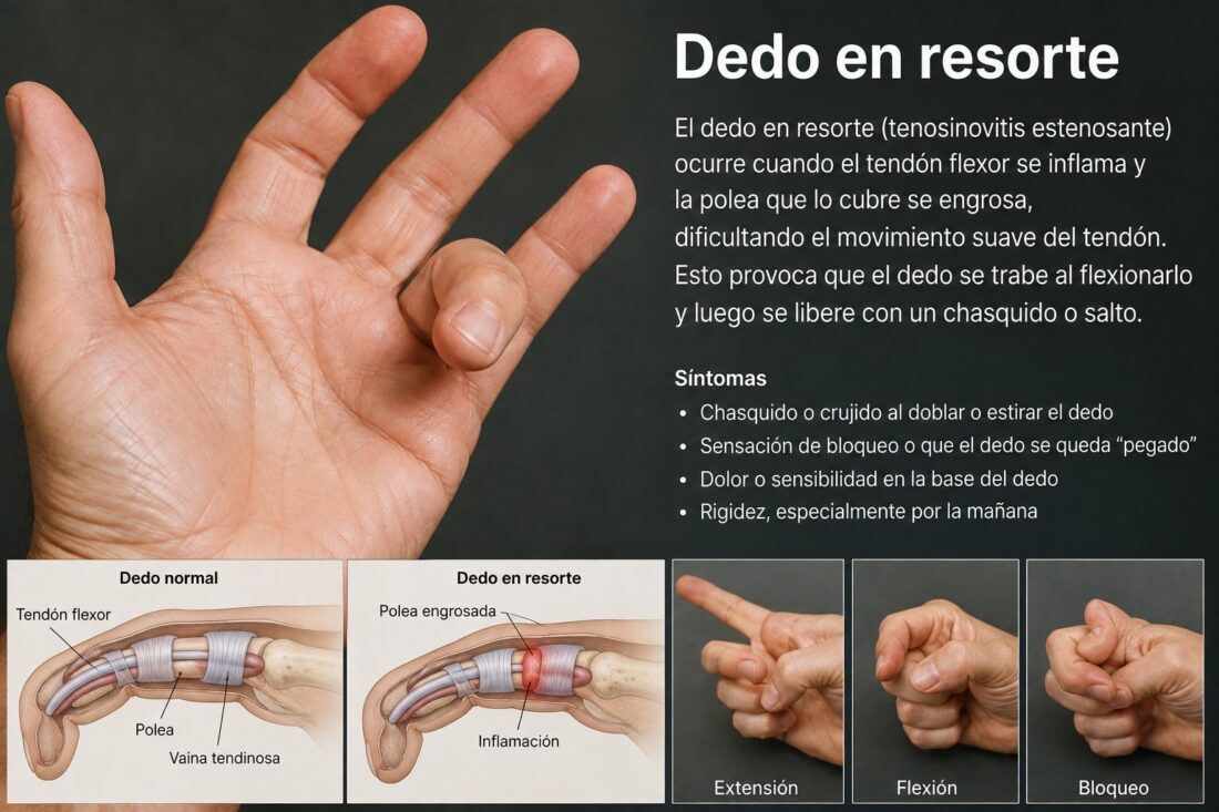 Tratamiento Percutáneo de Dedo en Resorte y Dupuytren en Sant Cugat y Barcelona