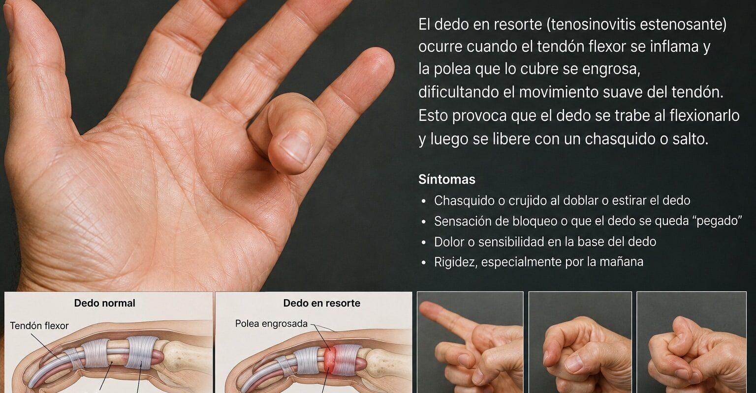 Tratamiento Percutáneo de Dedo en Resorte y Dupuytren en Sant Cugat y Barcelona