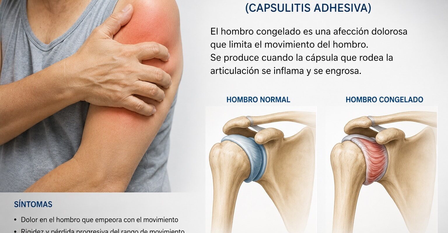 Tratamiento para Hombro Congelado en Barcelona