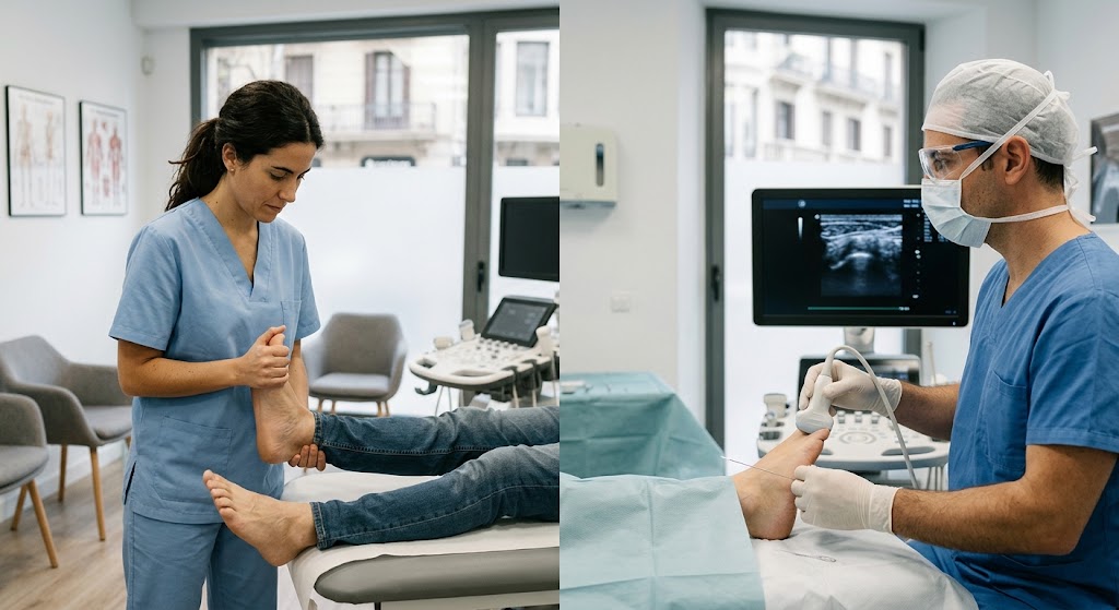 Fascitis Plantar: Cirugía Ecoguiada o Tratamiento Conservador