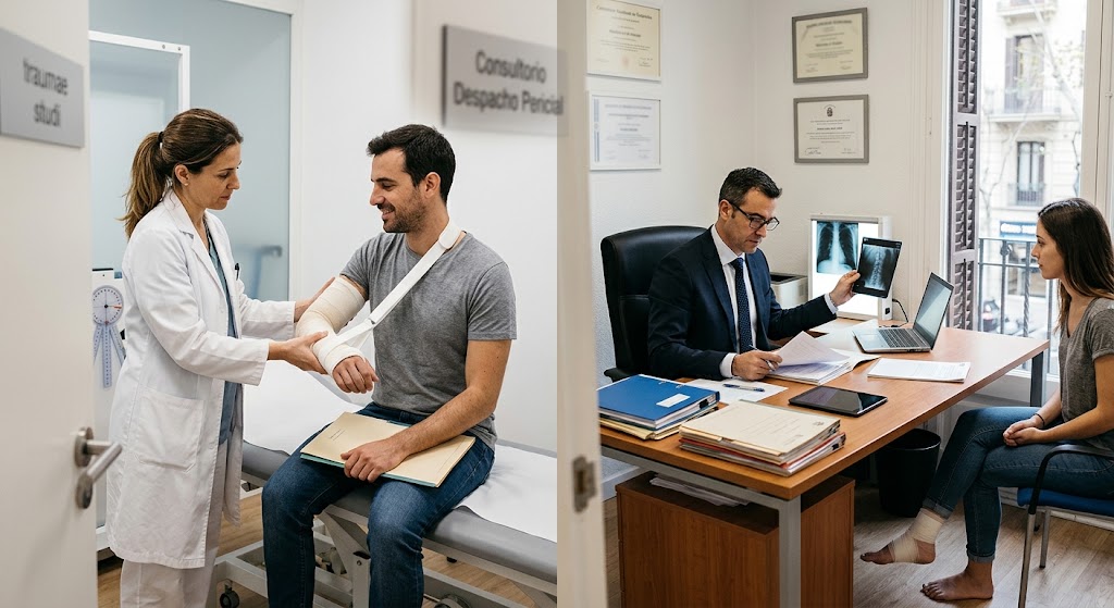Perito médico daño corporal: diferencias con el médico tratante